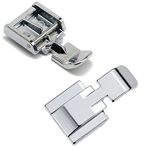 Zipper Foot Set for Sewing Machines - Invisible & Wide Presser Feet