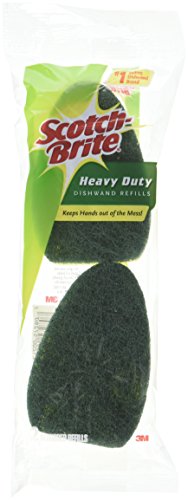 3M Scotch-Brite Heavy-Duty Dishwand Scrubber Refill
