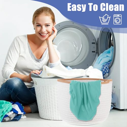 Washable Toilet Tank & Lid Cover Set - Soft Polyester, Green
