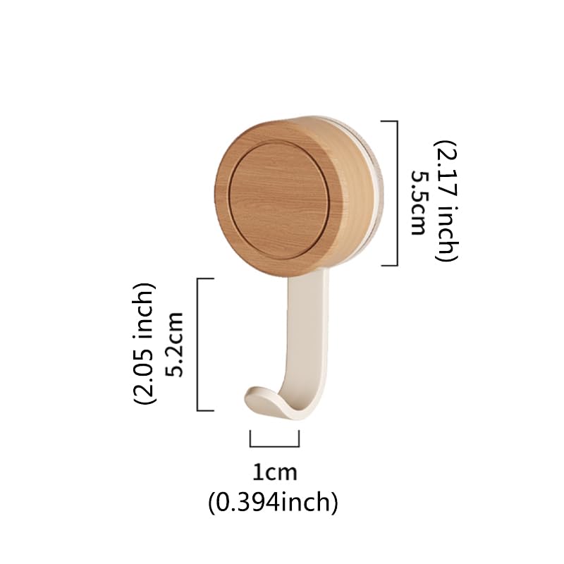 Wall-Mounted Soap Dish - Walnut & Stainless Steel Holder with Suction Cup
