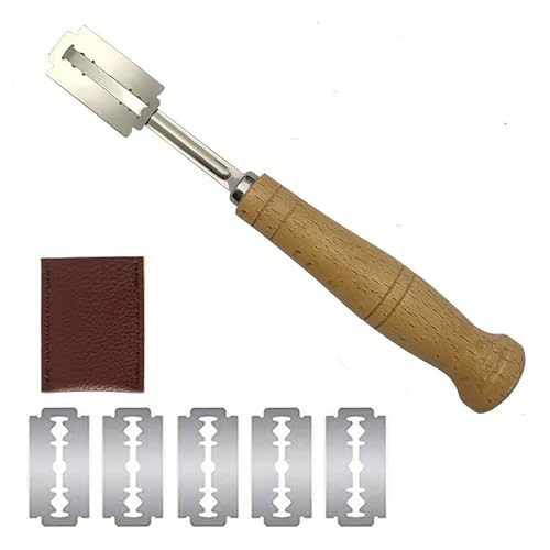 7.4 Inch Stainless Steel Bread Lines Cutter with 5 Blades