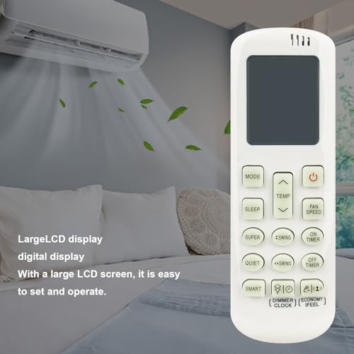 AULCMEET DG11R2-01 Replacement AC Remote for Hisense Air Conditioners