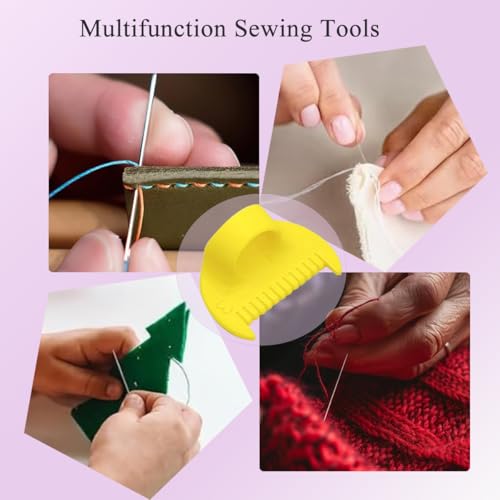 Sewing Gauge Ruler Set with Seam Ripper - 5Pcs Edge Stitch Lock