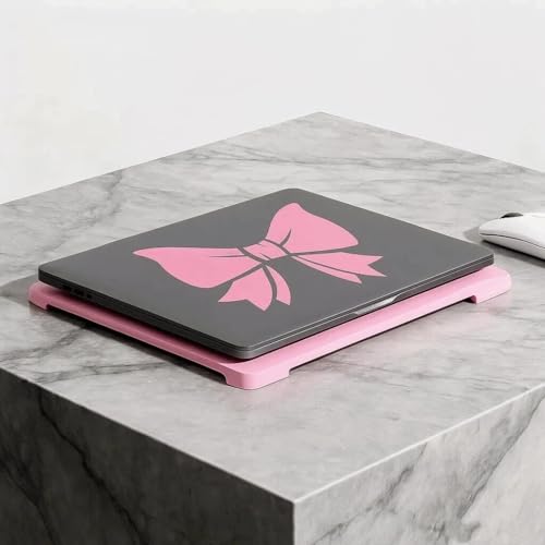 10" Pink Bow Toilet Decals - Cute Bathroom Decor for Girls