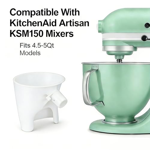 KitchenAid Stand Mixer Flour Funnel - No-Mess Pouring Accessory