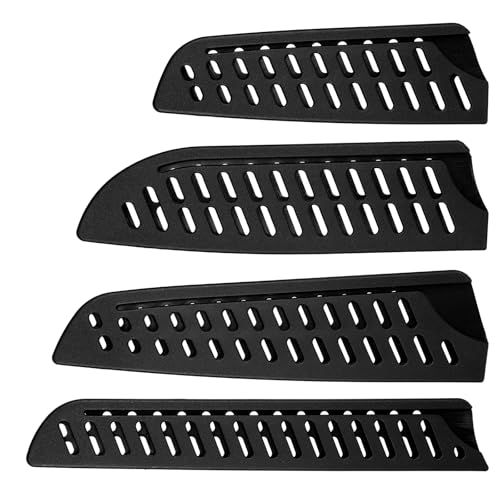 Aphumedc 4-Piece Universal Knife Guard Set - Black Blade Covers