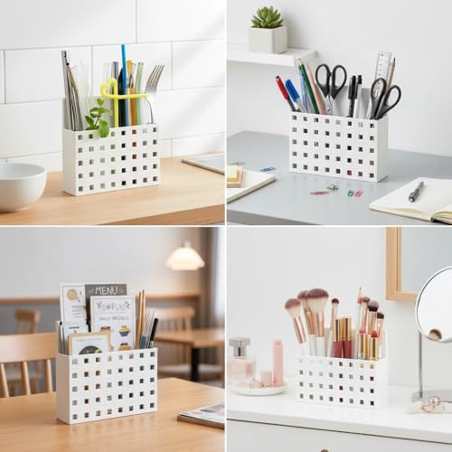 BLOUROOS Magnetic Straw Holder for Cabinet & Counter Storage