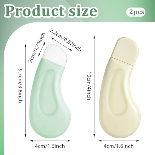 Josojoou 2PCS Silicone Blackhead Remover Tool & Face Spatula