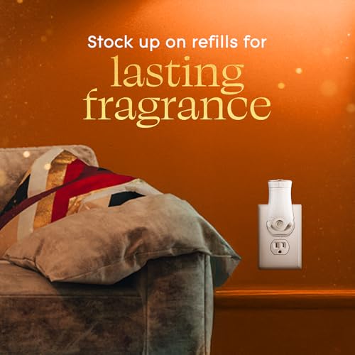 Glade PlugIns Air Freshener Starter Kit - Pumpkin & Ginger, 1 Warmer + 2 Refills
