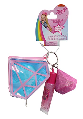 JoJo Siwa Diamond Lip Gloss, Balm and Coin Purse Set for Kids