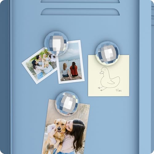 Disco Ball Magnets Set of 3 - Fun Locker & Fridge Decor