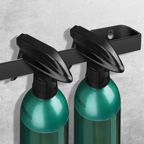 Harhana 14-Inch Slim Stainless Steel Spray Bottle Holder