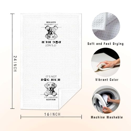 Labrador Decorative Hand Towels - Funny Dog Gifts for Dog Lovers