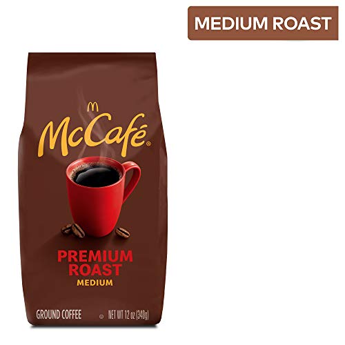 McCafé Premium Roast Ground Coffee 12 oz Bag - Medium Roast, 100% Arabica, Kosher