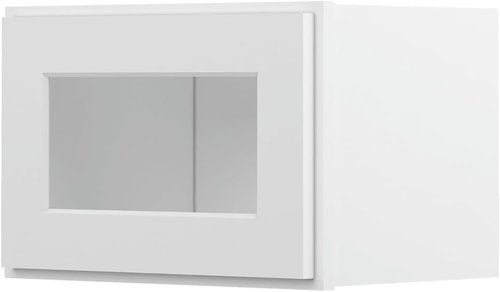 Furinno Shaker Wall Kitchen Cabinet - Single Door Design, Ready to Assemble | 12" D x 18" W x 12" H, White