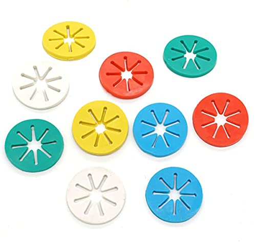 60pcs Sock Rings - Durable Rubber Sock Clip Holders for Laundry