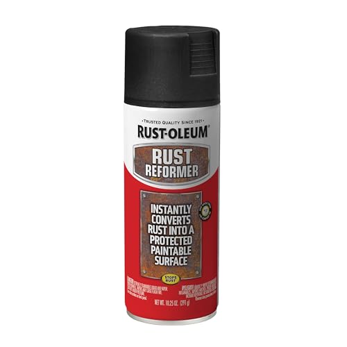 Rust-Oleum Stops Rust Reformer Black Spray Paint for Rusted & Metal Surfaces - Variation 1