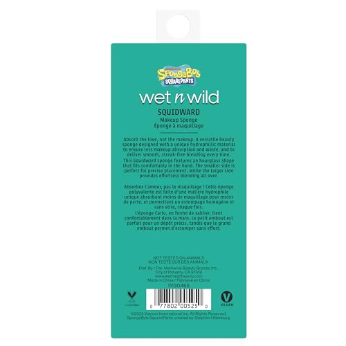 wet n wild SpongeBob Squidward 3D Hourglass Makeup Sponge