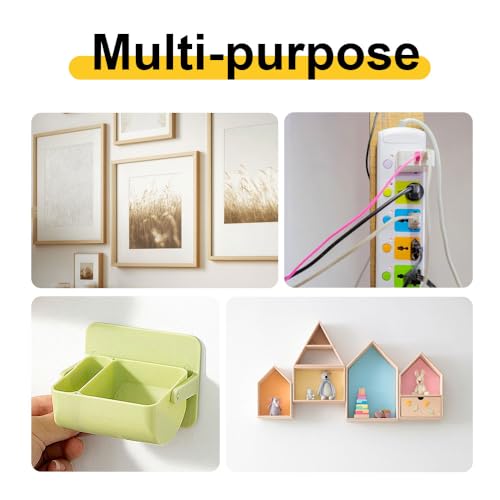 Koja 5-Pack Wall Organizer with Adhesive Snap Buckles - No Drilling Needed