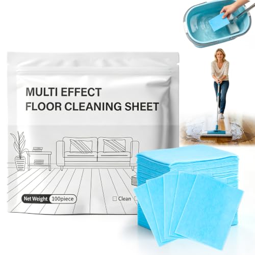 100 Eco-Friendly Floor Cleaning Tablets for Multi-Surface Use