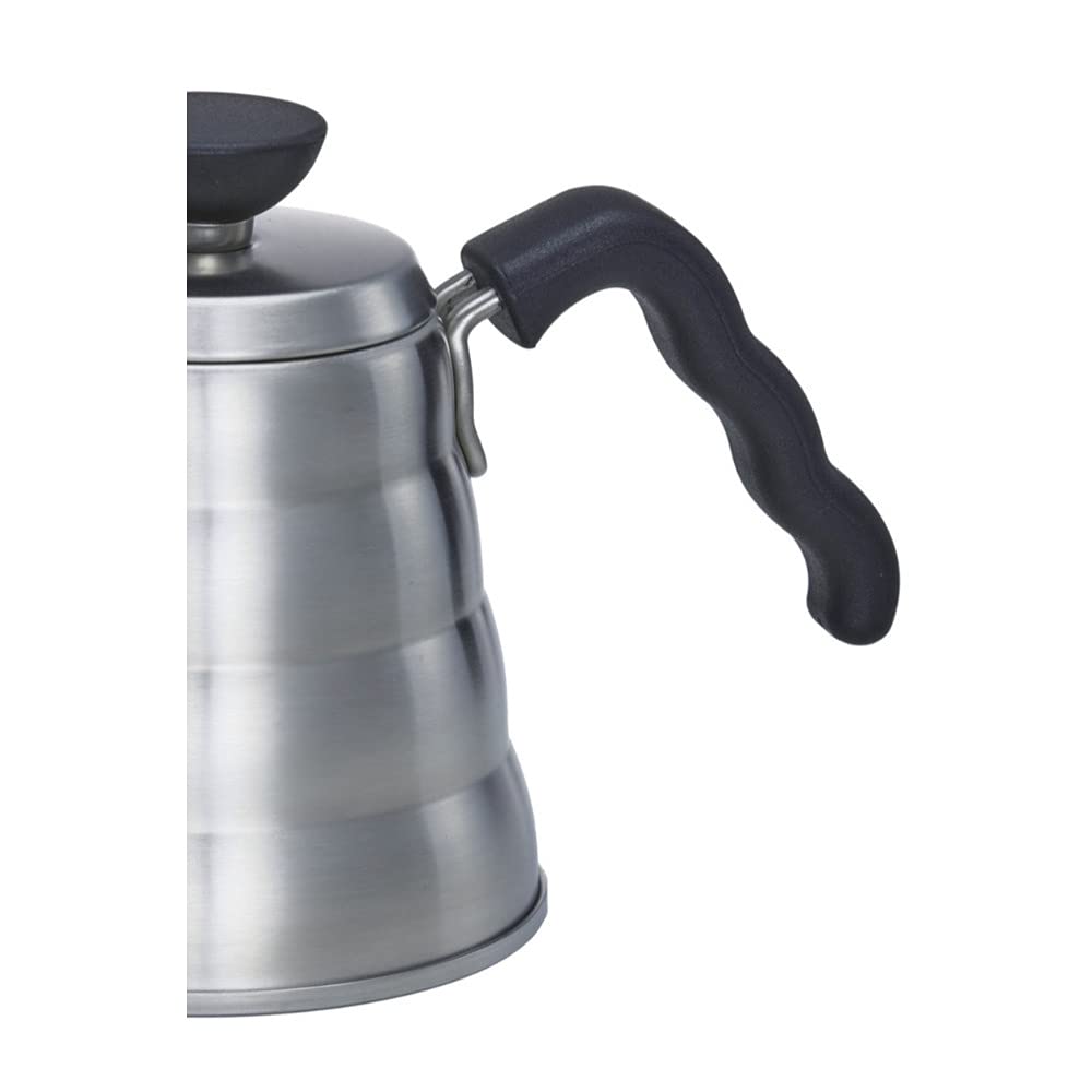 Hario V60 "Buono" Gooseneck Coffee Kettle, 700ml, Stainless Steel, Silver