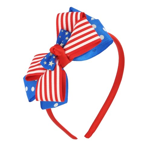 Patriotic American Flag Headband Red White and Blue 4th of July Hairband