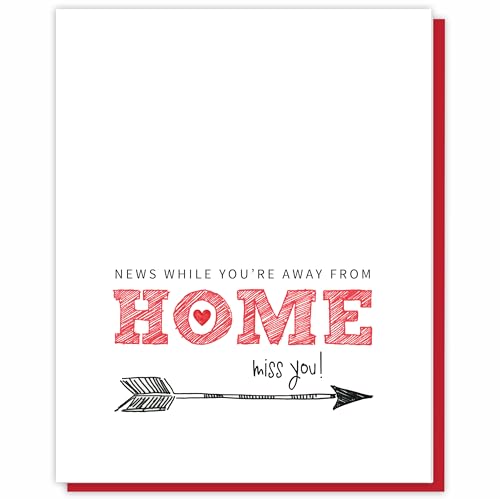 Summer Camp Greeting Card for Girls - Blank Note from Home