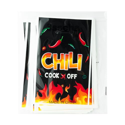 50 Pack Chili Fire Party Favor Bags - Fiesta & Contest Supplies