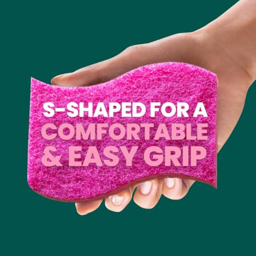 Scotch-Brite Delicate Clean Non-Scratch Scrub Sponges - 3 Pack
