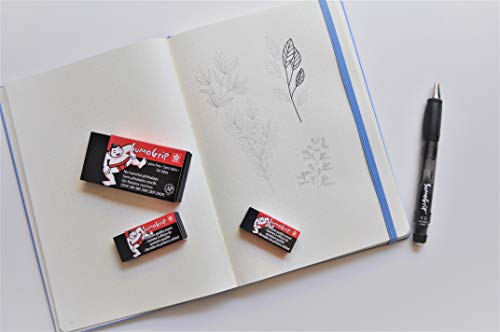 Sakura SumoGrip 0.9mm Mechanical Pencil, Ergonomic Clear Barrel with Eraser