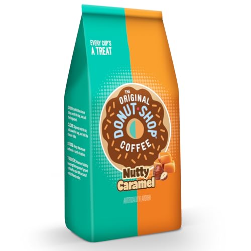 Nutty Caramel Ground Coffee, Medium Roast, 12 oz (Pack of 2)