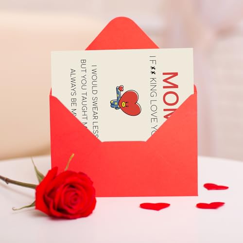 Funny Birthday Card for Mom & Grandma - Perfect Gift from Son or Daughter