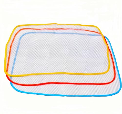 Heat Resistant Pressing Cloth Set - 3 Mesh Ironing Protectors