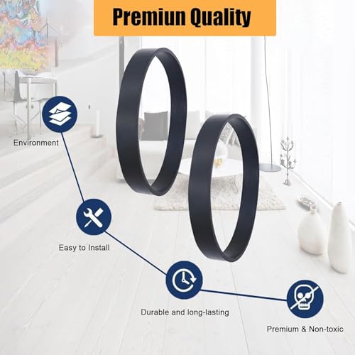Replacement Vacuum Belts for Bissell Cleanview Bagless Upright Vacuums (2-Pack)
