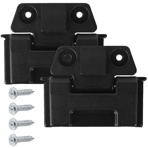 (2 Pack) Coolers Hinge for Igloo 25, 52, 72 Qt BMX Coolers Latch Replacement Parts, Cooler Hinges with Screws for Igloo Cooler Replacement Hinges