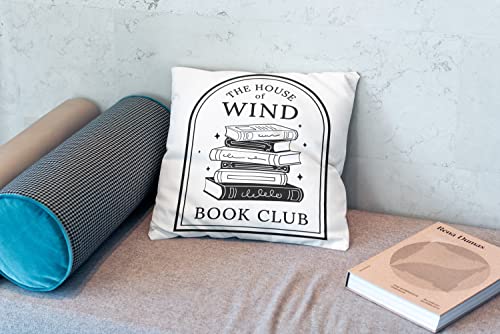 The House of Wind Decorative Throw Pillow Cover - 18"x18"