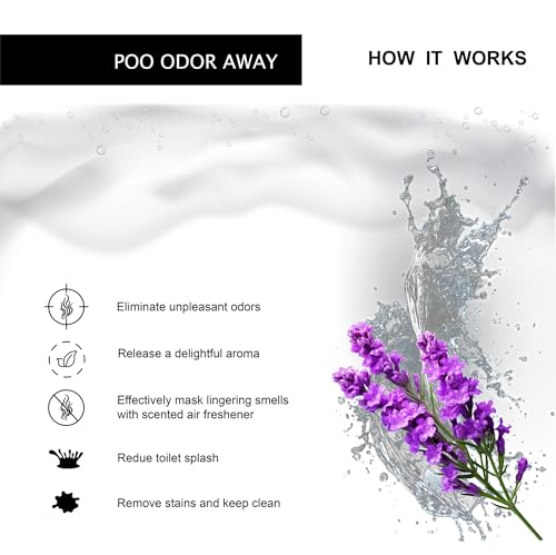 Pre-Poo Toilet Spray, Lavender Scented Odor Eliminator, 2 fl oz