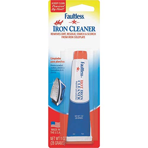 Faultless Hot Iron Cleaner, Soleplate Residue Remover - 1 Ounce