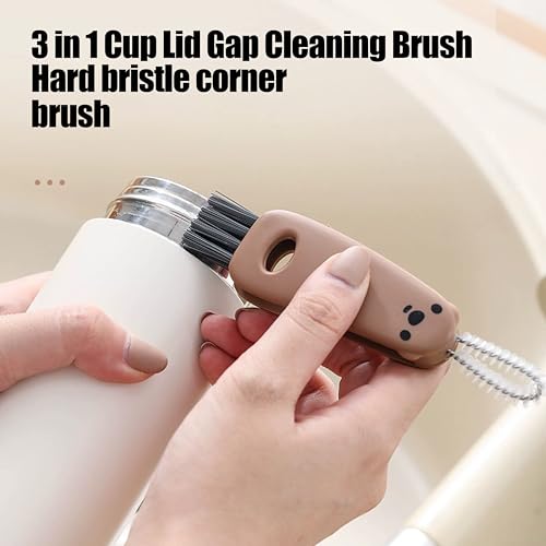 3-in-1 Cup Lid Gap Cleaning Brush for Kitchenware - LEKAYIHU