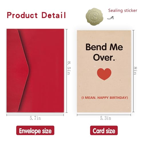 Naughty Birthday Card for Husband | Raunchy Gift for Him