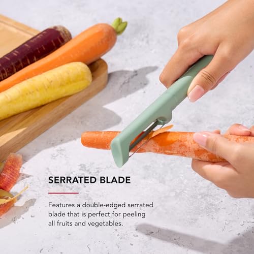KitchenAid Serrated Vegetable Peeler with Ergonomic Handle