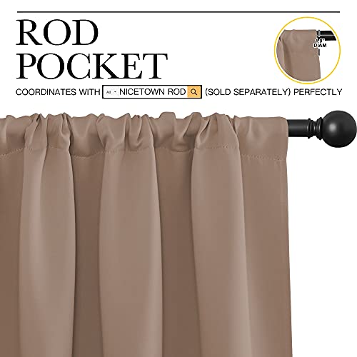 NICETOWN Blackout Curtains for Camper | 42"x36" Thermal Drapes