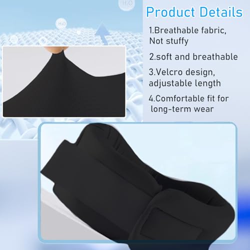 Leeveel Adjustable Neck Brace Collar for Pain Relief & Support