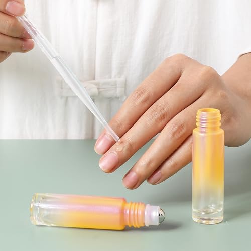 SESENSE Essential Oil Roller Bottles 10ml Orange 4 Pack
