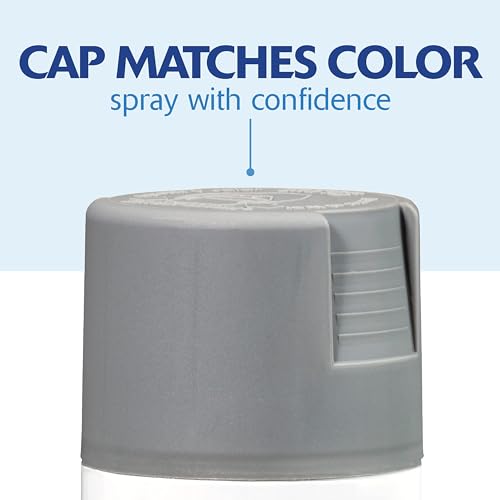 Rust-Oleum Painter's Touch 2X Ultra Cover Satin Spray Paint - Granite, 12 oz, Pack of 4