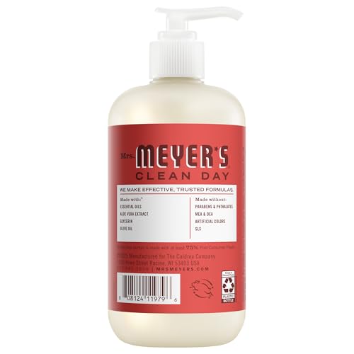 Mrs. Meyer's Clean Day Liquid Hand Soap, Tomato Vine, 12.5 Fl Oz