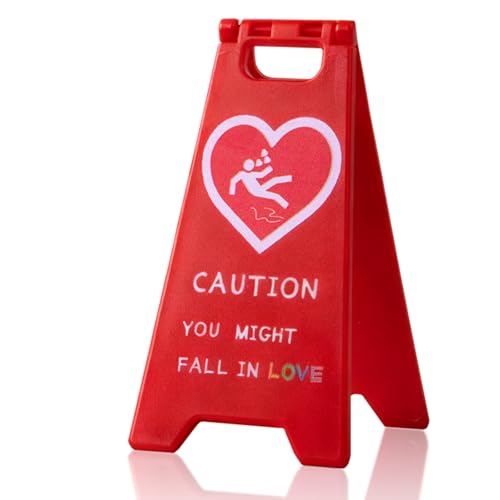 Funny Love Sign - Mini Desk Decor for Couples & Anniversaries