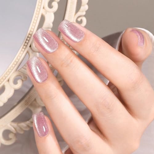 WOKOTO 4-in-1 Multi-Functional Nail Cat Eye Magnet Pen Double-Ended