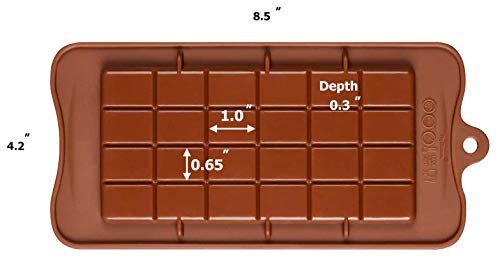 Silicone Break-Apart Mold for Homemade Protein & Energy Bars