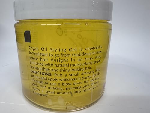 Cocoa Moist Argan Oil Hair Gel Maximum Hold 16 oz